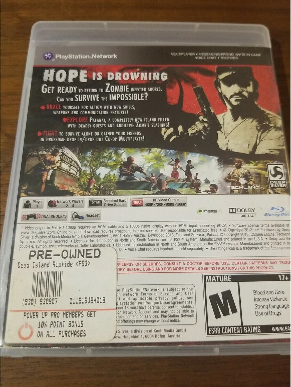 Dead Island: Riptide -- Special Edition (Sony PlayStation 3, 2013)